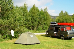 Camping Preikestolen/Norwegen