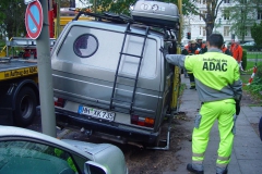 Geruch auf dem Gehweg