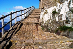 Lindisfarne/England. Hier hat Roman Polanski seinen Film "Wenn Katelbach kommt" gedreht.
