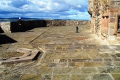 Lindisfarne/England. Hier hat Roman Polanski seinen Film "Wenn Katelbach kommt" gedreht.