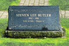 Lockerbie, Schottland. Absturzstelle PanAm-Flug 103 durch Bombenanschlag Libyens.