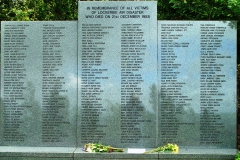 Lockerbie, Schottland. Absturzstelle PanAm-Flug 103 durch Bombenanschlag Libyens.