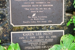 Lockerbie, Schottland. Absturzstelle PanAm-Flug 103 durch Bombenanschlag Libyens.