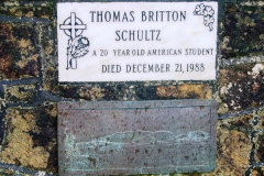 Lockerbie, Schottland. Absturzstelle PanAm-Flug 103 durch Bombenanschlag Libyens.