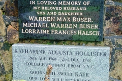 Lockerbie, Schottland. Absturzstelle PanAm-Flug 103 durch Bombenanschlag Libyens.