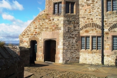 Insel Lindisfarne, Drehort des Films "Wenn Katelbach kommt" von Roman Polanski.