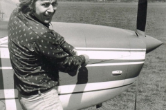 Cessna 150, Hartenholm 1974, mein erstes Schulungsflugzeug