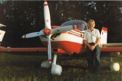 Mit Robin DR 300 D-EFLU auf der Insel Endelave
