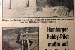 Notlandung auf NATO-Flugplatz Husum wegen defekter Vergaser-Enteisungsanlage