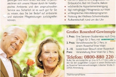 Für "Rosenhof Seniorenwohnanlagen"