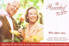 Für "Rosenhof Seniorenwohnanlagen"