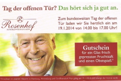 Für "Rosenhof Seniorenwohnanlagen"