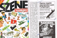 Anzeige in "Szene Hamburg"
