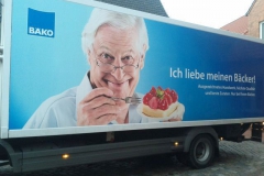 Für "BÄKO" - Fachgrosshandel für Bäckereien und Konditoreien